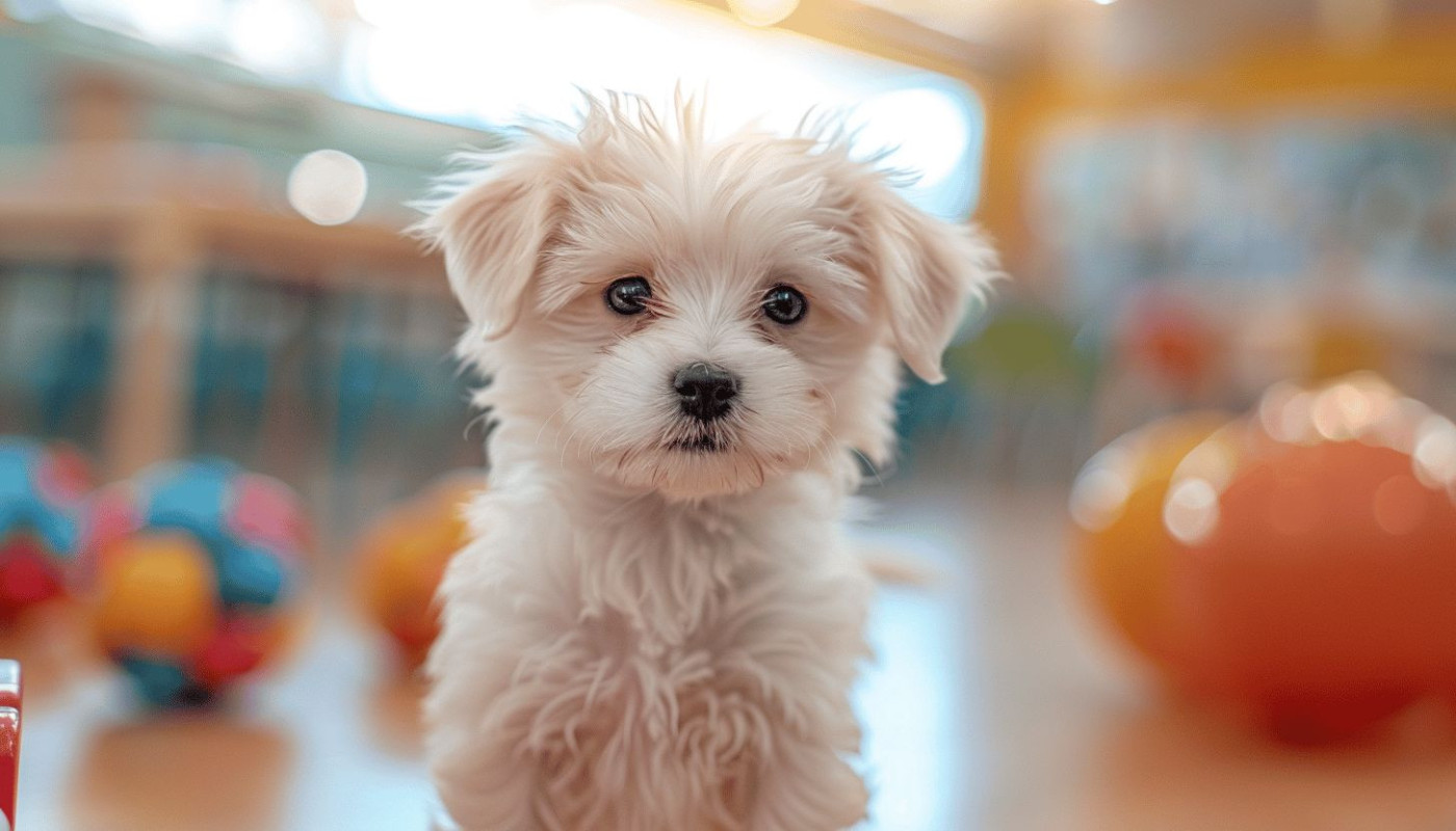 Comment choisir et éduquer un chiot de race majestueuse blanche