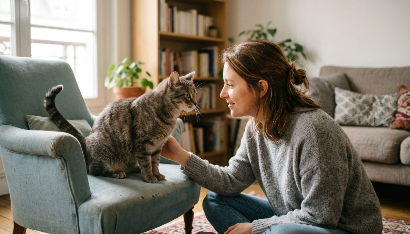 Comprendre les signaux de communication chez les chats
